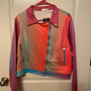 Rainbow Moto Jacket